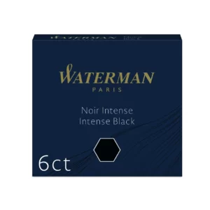 Чернильный картридж mini WATERMAN черного цвета для перьевой ручки 6 шт. (S0110940)