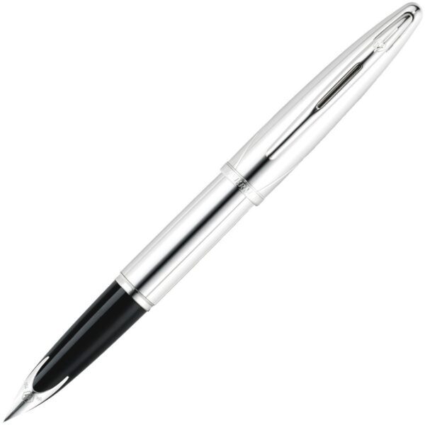 Перьевая ручка Waterman Carene DeLuxe, Silver Meridians ST (Перо M)S0608720