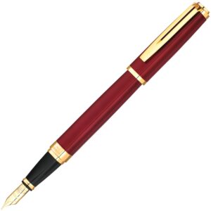 Перьевая ручка Waterman Exception Slim, Red Lacquer GT (Перо M)