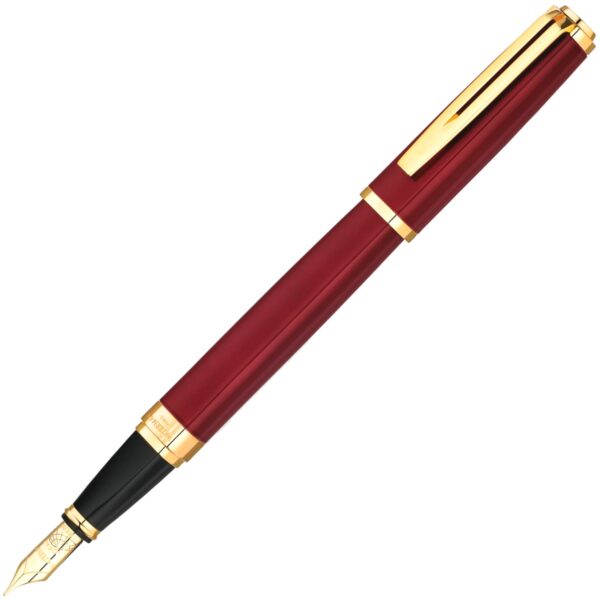 Перьевая ручка Waterman Exception Slim, Red Lacquer GT (Перо M)S0767870