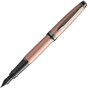 Ручка перьевая Waterman Expert DeLuxe, Metallic Rose Gold RT (Перо F)