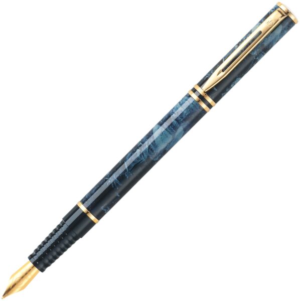 Ручка перьевая Waterman Laureat, Grey & Deco GT (Перо М)WT 160921/30