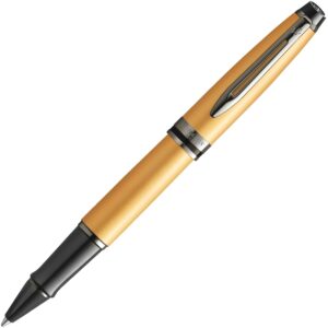 Ручка-роллер Waterman Expert DeLuxe, Metallic Gold RT