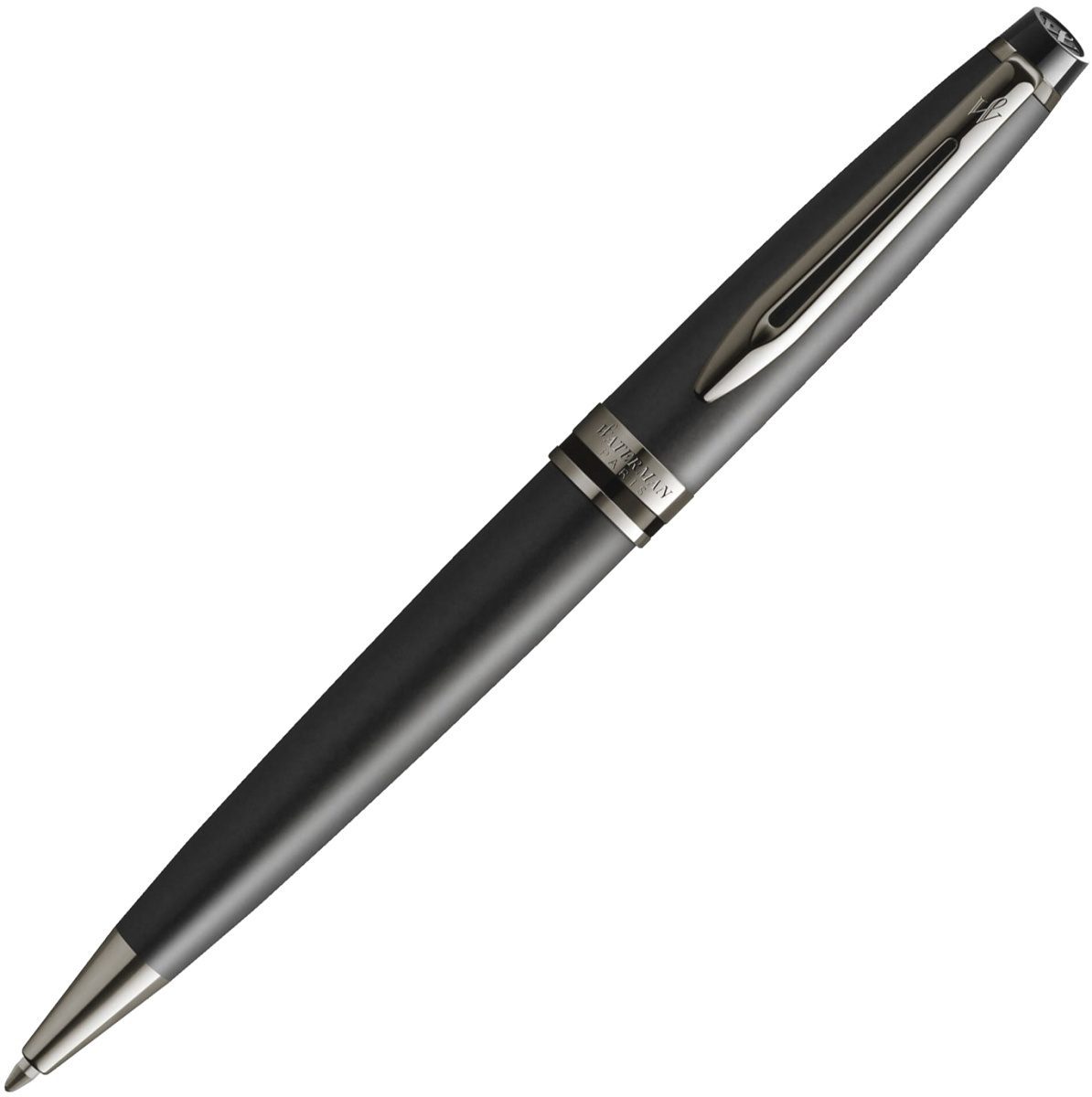Ручка шариковая Waterman Expert DeLuxe, Metallic Black RT2119251