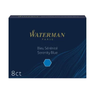 Чернильный картридж WATERMAN синего цвета для перьевой ручки 8 шт. (S0110860)