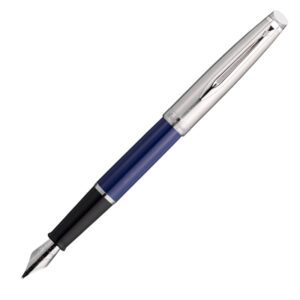 Ручка перьевая Waterman Embleme, Blue CT (Перо F)